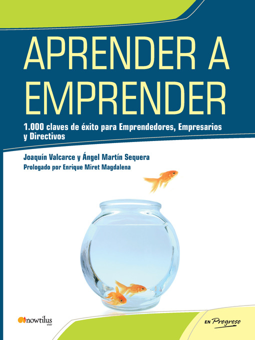 Cover image for Aprender a emprender